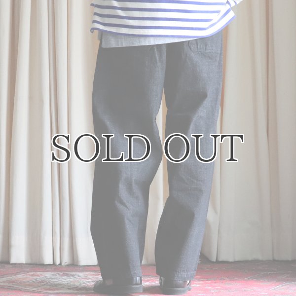 画像6: 赤耳(セルヴィッチ)ブラックデニム ワンウォッシュ ユーティリティ パンツ【MADE IN JAPAN】『日本製』【送料無料】/ Upscape Audience (6)