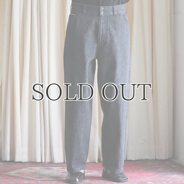 画像9: 赤耳(セルヴィッチ)ブラックデニム ストーンバイオ ユーティリティ パンツ【MADE IN JAPAN】『日本製』【送料無料】/ Upscape Audience (9)