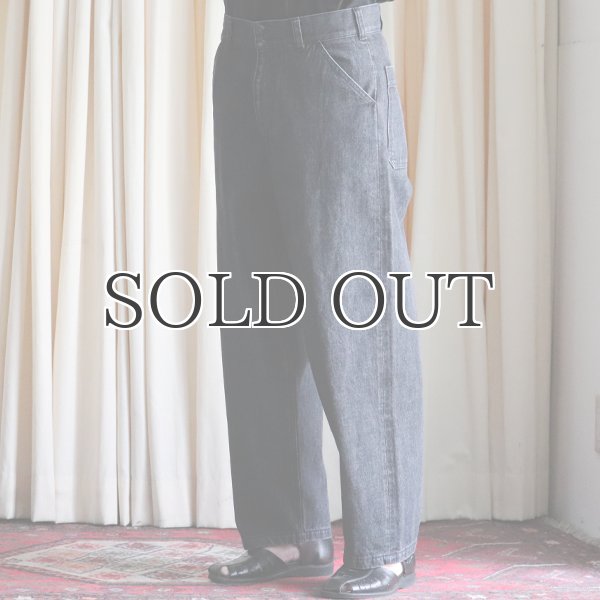 画像10: 赤耳(セルヴィッチ)ブラックデニム ストーンバイオ ユーティリティ パンツ【MADE IN JAPAN】『日本製』【送料無料】/ Upscape Audience (10)