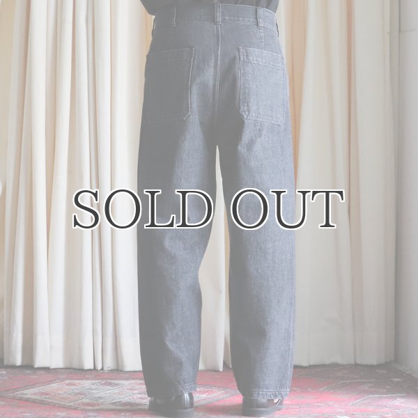 画像12: 赤耳(セルヴィッチ)ブラックデニム ストーンバイオ ユーティリティ パンツ【MADE IN JAPAN】『日本製』【送料無料】/ Upscape Audience (12)