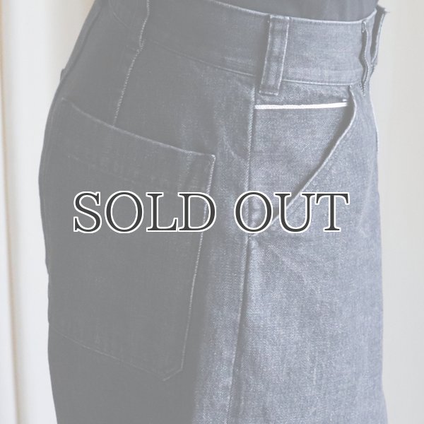 画像16: 赤耳(セルヴィッチ)ブラックデニム ストーンバイオ ユーティリティ パンツ【MADE IN JAPAN】『日本製』【送料無料】/ Upscape Audience (16)