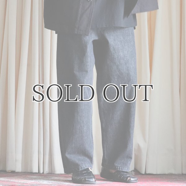 画像3: 赤耳(セルヴィッチ)ブラックデニム ストーンバイオ ユーティリティ パンツ【MADE IN JAPAN】『日本製』【送料無料】/ Upscape Audience (3)