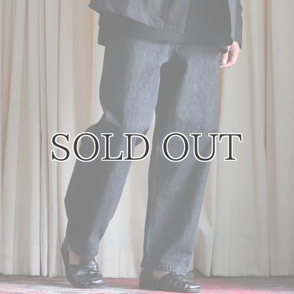 画像4: 赤耳(セルヴィッチ)ブラックデニム ストーンバイオ ユーティリティ パンツ【MADE IN JAPAN】『日本製』【送料無料】/ Upscape Audience (4)