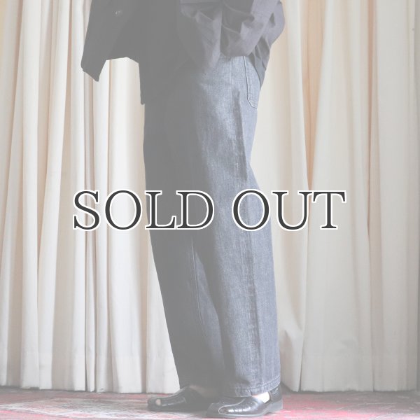 画像5: 赤耳(セルヴィッチ)ブラックデニム ストーンバイオ ユーティリティ パンツ【MADE IN JAPAN】『日本製』【送料無料】/ Upscape Audience (5)