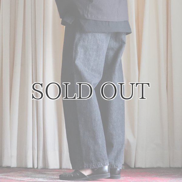 画像6: 赤耳(セルヴィッチ)ブラックデニム ストーンバイオ ユーティリティ パンツ【MADE IN JAPAN】『日本製』【送料無料】/ Upscape Audience (6)