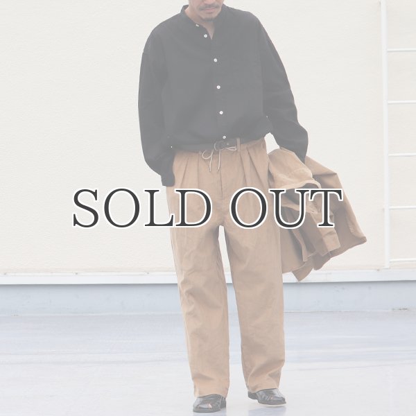 画像8: 14W(ウェール)コール天(コーデュロイ)2タック ワイドイージーパンツ【MADE IN JAPAN】『日本製』【送料無料】/ Upscape Audience (8)
