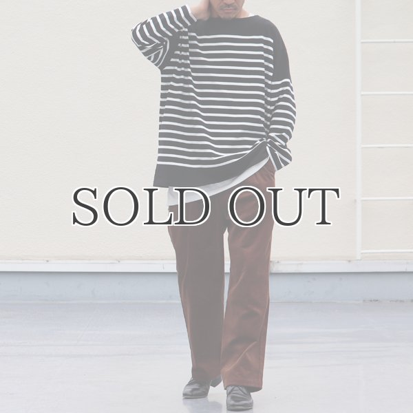 画像15: 14W（ウェール）コール天（コーデュロイ）2タック ワイドイージーパンツ【MADE IN JAPAN】『日本製』【送料無料】/ Upscape Audience (15)