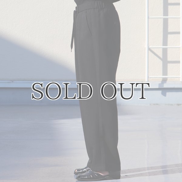 画像15: LANATEC® （ラナテック）LEI （ レイ ）TECH ウールライク ツイル 2タック イージーワイドパンツ【MADE IN JAPAN】『日本製』【送料無料】/ Upscape Audience (15)