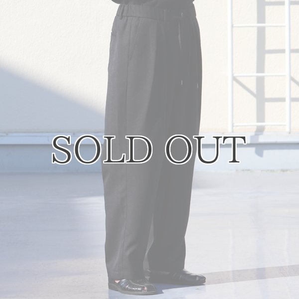 画像17: LANATEC® （ラナテック）LEI （ レイ ）TECH ウールライク ツイル 2タック イージーワイドパンツ【MADE IN JAPAN】『日本製』【送料無料】/ Upscape Audience (17)
