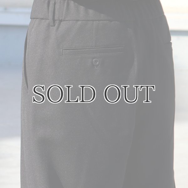 画像19: LANATEC® （ラナテック）LEI （ レイ ）TECH ウールライク ツイル 2タック イージーワイドパンツ【MADE IN JAPAN】『日本製』【送料無料】/ Upscape Audience (19)