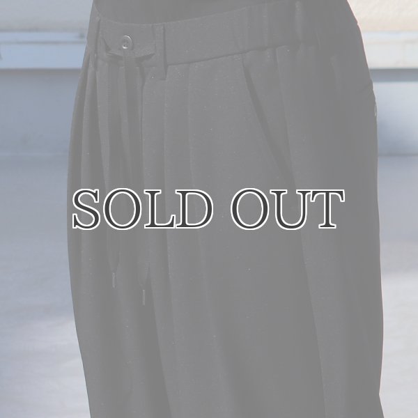 画像20: LANATEC® （ラナテック）LEI （ レイ ）TECH ウールライク ツイル 2タック イージーワイドパンツ【MADE IN JAPAN】『日本製』【送料無料】/ Upscape Audience (20)