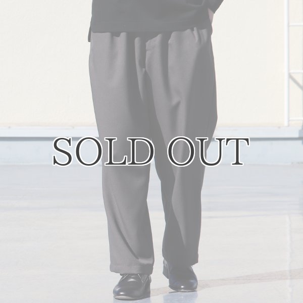 画像3: LANATEC® （ラナテック）LEI （ レイ ）TECH ウールライク ツイル 2タック イージーワイドパンツ【MADE IN JAPAN】『日本製』【送料無料】/ Upscape Audience (3)