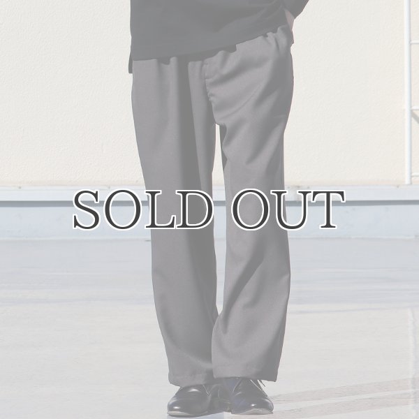 画像4: LANATEC® （ラナテック）LEI （ レイ ）TECH ウールライク ツイル 2タック イージーワイドパンツ【MADE IN JAPAN】『日本製』【送料無料】/ Upscape Audience (4)