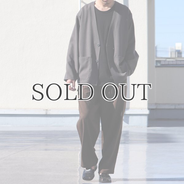 画像10: LANATEC® （ラナテック）LEI （ レイ ）TECH ウールライク ツイル 2タック イージーワイドパンツ【MADE IN JAPAN】『日本製』【送料無料】/ Upscape Audience (10)