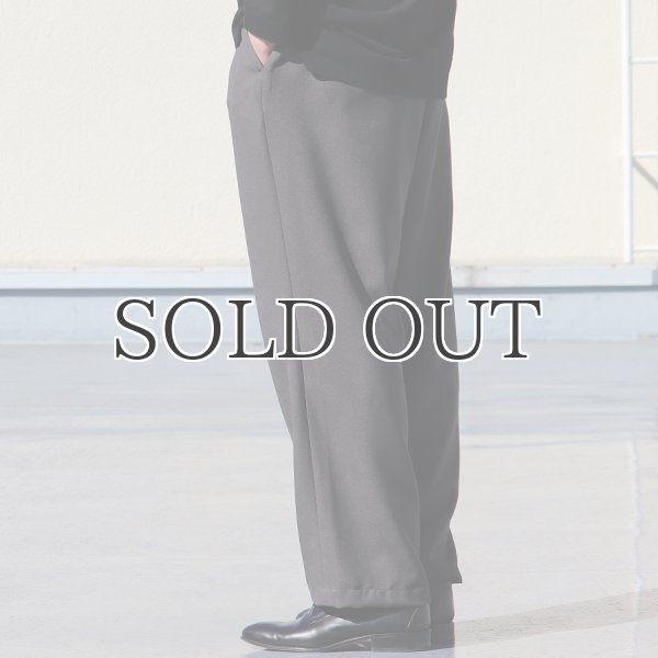 画像5: LANATEC® （ラナテック）LEI （ レイ ）TECH ウールライク ツイル 2タック イージーワイドパンツ【MADE IN JAPAN】『日本製』【送料無料】/ Upscape Audience (5)