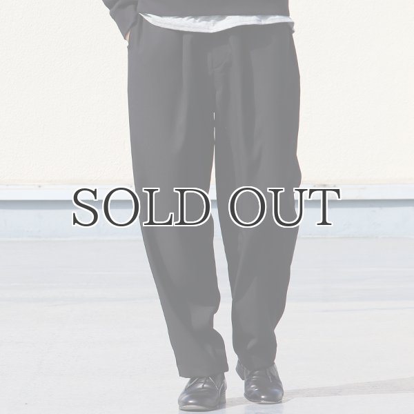 画像15: Reflax®(リフラクス)テック リネンライク ウェザー 1タックワイドイージーパンツ【MADE IN JAPAN】『日本製』/ Upscape Audience (15)