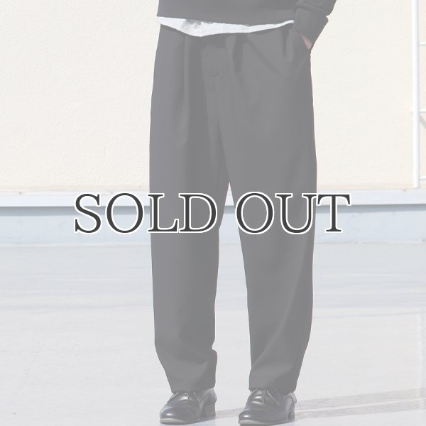 画像12: Reflax®(リフラクス)テック リネンライク ウェザー 1タックワイドイージーパンツ【MADE IN JAPAN】『日本製』/ Upscape Audience (12)