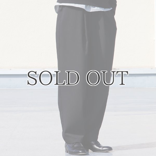 画像14: Reflax®(リフラクス)テック リネンライク ウェザー 1タックワイドイージーパンツ【MADE IN JAPAN】『日本製』/ Upscape Audience (14)