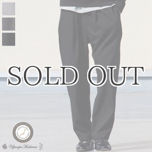 画像: Reflax®(リフラクス)テック リネンライク ウェザー 1タックワイドイージーパンツ【MADE IN JAPAN】『日本製』/ Upscape Audience