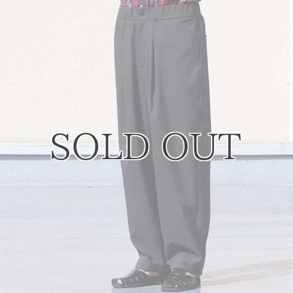 画像9: Reflax®(リフラクス)テック リネンライク ウェザー 1タックワイドイージーパンツ【MADE IN JAPAN】『日本製』/ Upscape Audience (9)