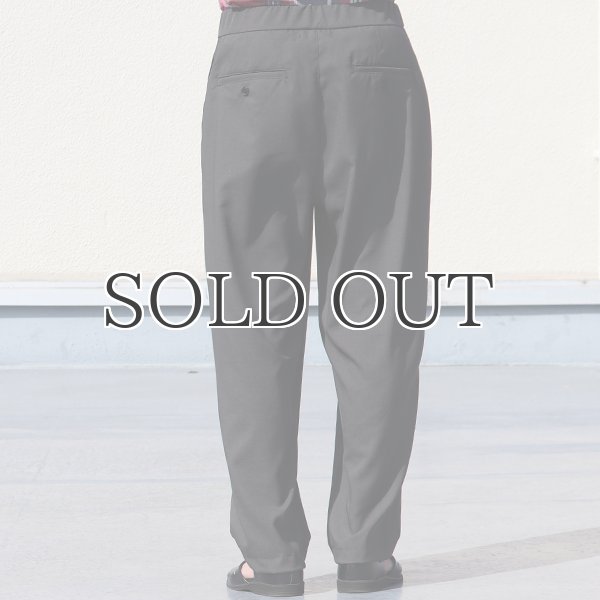 画像11: Reflax®(リフラクス)テック リネンライク ウェザー 1タックワイドイージーパンツ【MADE IN JAPAN】『日本製』/ Upscape Audience (11)