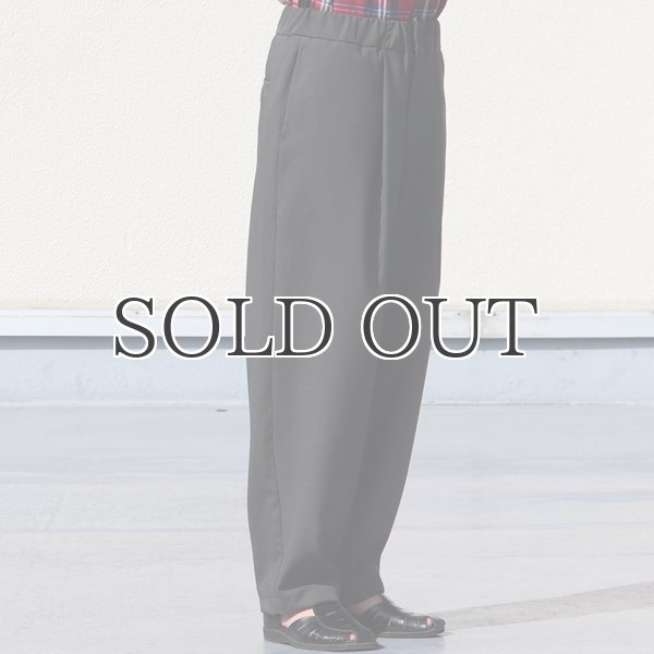 画像12: Reflax®(リフラクス)テック リネンライク ウェザー 1タックワイドイージーパンツ【MADE IN JAPAN】『日本製』/ Upscape Audience (12)