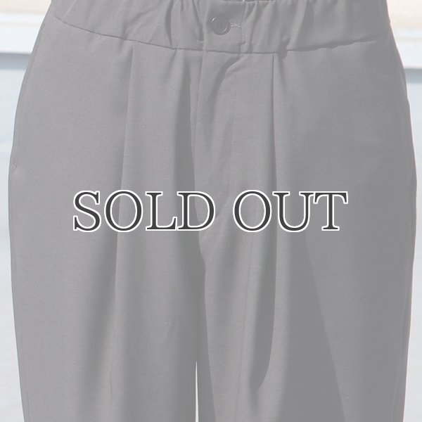 画像13: Reflax®(リフラクス)テック リネンライク ウェザー 1タックワイドイージーパンツ【MADE IN JAPAN】『日本製』/ Upscape Audience (13)