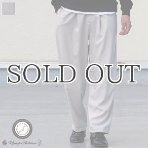 画像: Reflax®(リフラクス)テック リネンライク ウェザー 1タックワイドイージーパンツ【MADE IN JAPAN】『日本製』/ Upscape Audience