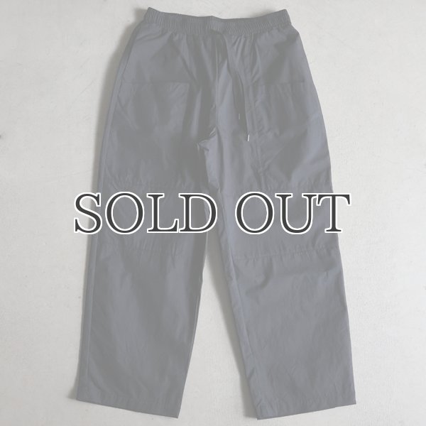 画像4: 「遠州」綿ナイロン 高密度ギャバ ツールポケ ワイドイージーパンツ【MADE IN JAPAN】『日本製』/ Upscape Audience (4)