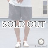 画像: Naturemier™ (ナチュレミア) TECH リネンライク メランジツイル 2タック ワイド イージーショーツ【MADE IN JAPAN】『日本製』 / Upscape Audience