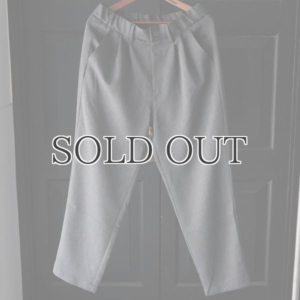 画像9: Naturemier™️（ナチュレミア）TECH リネンライク メランジツイル 2タック テーパード イージーパンツ【MADE IN JAPAN】『日本製』【送料無料】/ Upscape Audience (9)