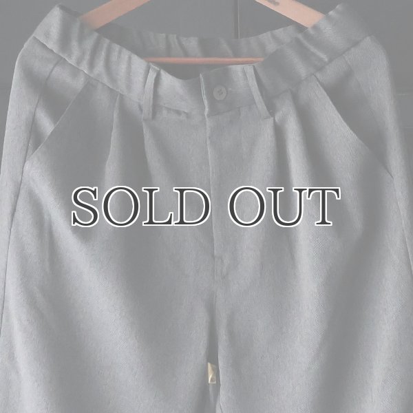 画像13: Naturemier™️（ナチュレミア）TECH リネンライク メランジツイル 2タック テーパード イージーパンツ【MADE IN JAPAN】『日本製』【送料無料】/ Upscape Audience (13)