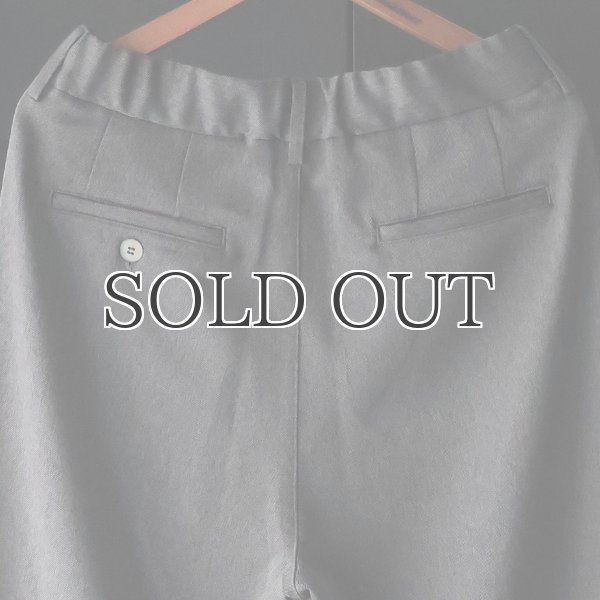 画像14: Naturemier™️（ナチュレミア）TECH リネンライク メランジツイル 2タック テーパード イージーパンツ【MADE IN JAPAN】『日本製』【送料無料】/ Upscape Audience (14)