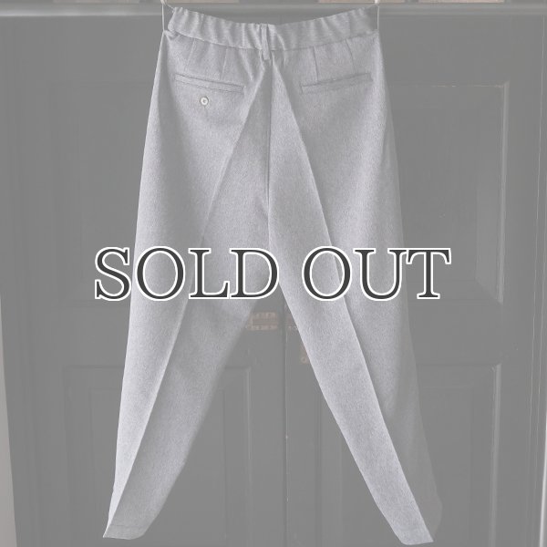 画像8: Naturemier™️（ナチュレミア）TECH リネンライク メランジツイル 2タック テーパード イージーパンツ【MADE IN JAPAN】『日本製』【送料無料】/ Upscape Audience (8)