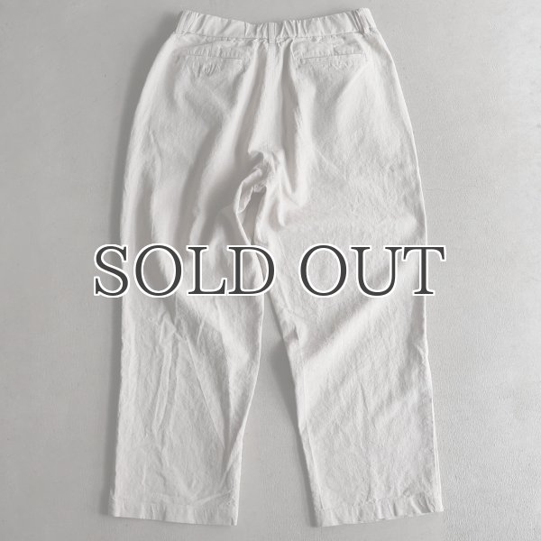 画像3: 「和歌山」綿麻ビンテージソフトキャンバス 2タック イージーワイドパンツ【MADE IN JAPAN】『日本製』 / Upscape Audience (3)