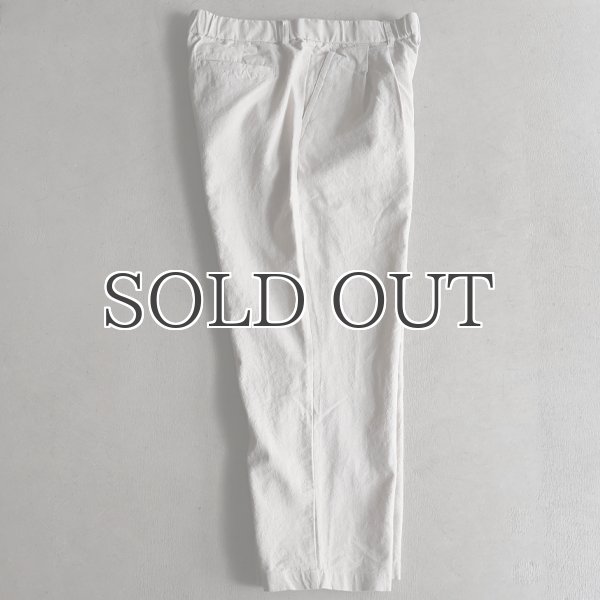 画像5: 「和歌山」綿麻ビンテージソフトキャンバス 2タック イージーワイドパンツ【MADE IN JAPAN】『日本製』 / Upscape Audience (5)