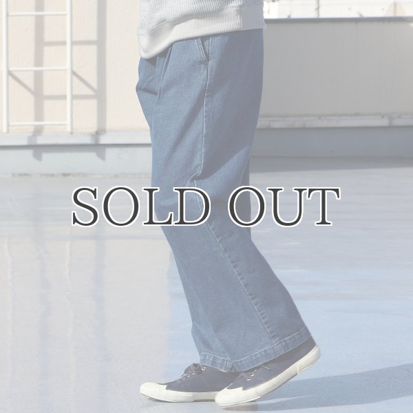 画像6: 10オンス デニム 2タック イージー ワイドパンツ【送料無料】/ Audience (6)