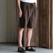 画像3: Naturemier™ (ナチュレミア) TECH リネンライクトロワッシャー 2タック イージーショーツ【MADE IN JAPAN】『日本製』 / Upscape Audience (3)