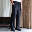 画像8: Naturemier TM (ナチュレミア) TECH リネンライク トロワッシャー 2タック ワイド イージーパンツ【MADE IN JAPAN】『日本製』/ Upscape Audience (8)