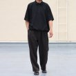 画像11: Naturemier TM (ナチュレミア) TECH リネンライク メランジツイル 2タック ワイド イージーパンツ【MADE IN JAPAN】『日本製』【送料無料】/ Upscape Audience (11)