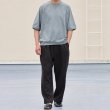 画像12: Naturemier TM (ナチュレミア) TECH リネンライク メランジツイル 2タック ワイド イージーパンツ【MADE IN JAPAN】『日本製』【送料無料】/ Upscape Audience (12)