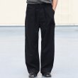 画像2: 綿麻ビンテージキャンバス 1タックベイカー カーヴド イージーパンツ 【送料無料】/Audience (2)