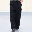 画像3: 綿麻ビンテージキャンバス 1タックベイカー カーヴド イージーパンツ 【送料無料】/Audience (3)