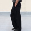 画像6: 綿麻ビンテージキャンバス 1タックベイカー カーヴド イージーパンツ 【送料無料】/Audience (6)