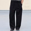 画像10: 綿麻ビンテージキャンバス 1タックベイカー カーヴド イージーパンツ 【送料無料】/Audience (10)