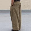 画像4: 綿ナイロンギャバ US ARMY ファティーグ ワイド イージー バルーンパンツ 【送料無料】/Audience (4)
