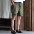画像9: 綿ナイロンキャンバス サイドドローコード ビックポケット カーゴ イージーショーツ /Audience (9)
