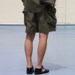 画像6: 綿ナイロンキャンバス サイドドローコード ビックポケット カーゴ イージーショーツ /Audience (6)
