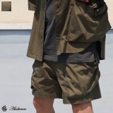 画像: 綿ナイロンキャンバス サイドドローコード ビックポケット カーゴ イージーショーツ /Audience