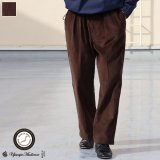 画像: 14W (ウェル) コットンコーデュロイ 「マンチェスター」 2タック イージー ワイドパンツ【MADE IN JAPAN】『日本製』【送料無料】/ Upscape Audience